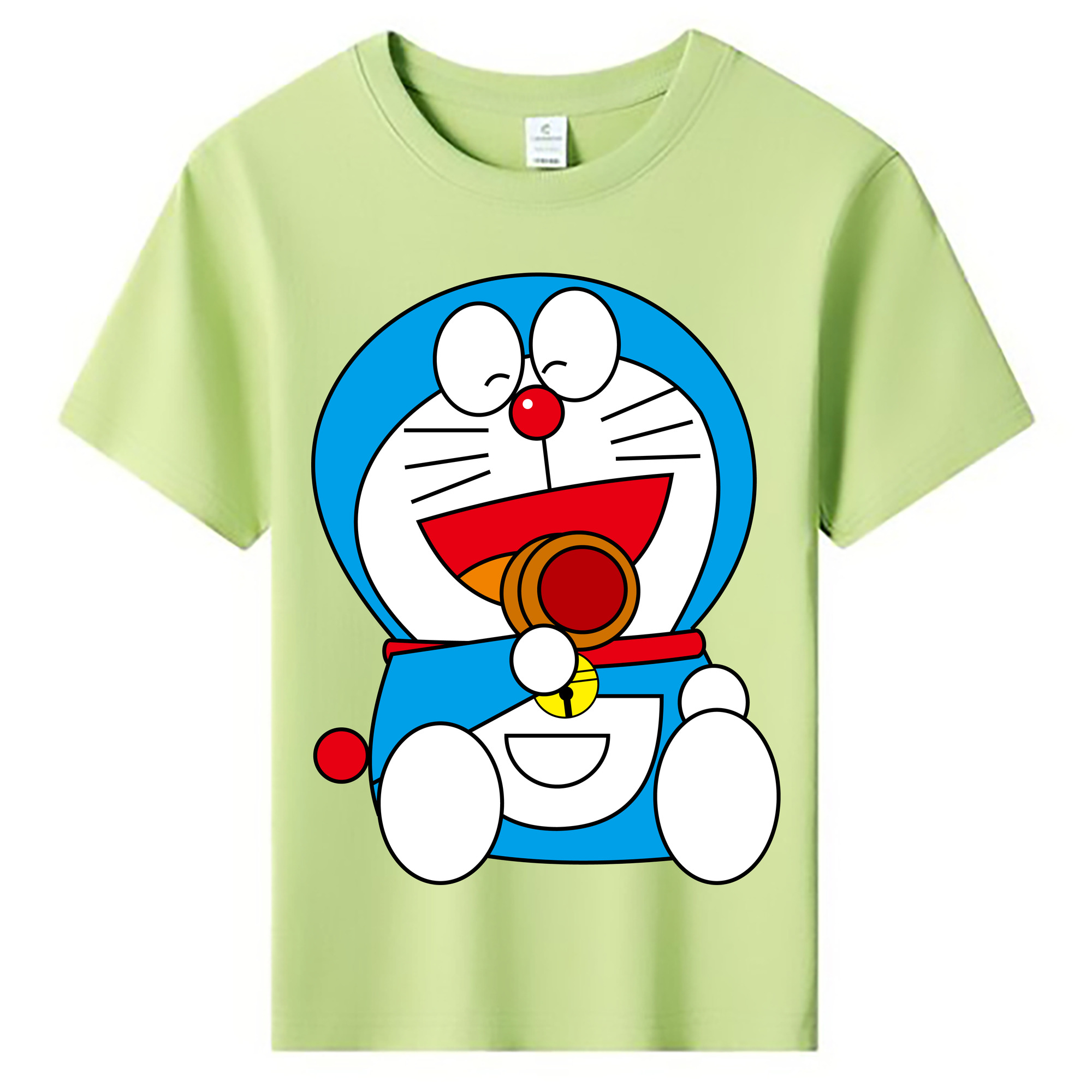 （画像用） ドラえもん Doraemon 綿100％キッズTシャツ（フロントプリント）